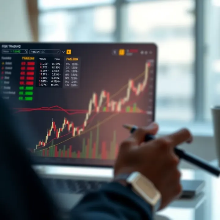 Diagram illustrating forex trading concepts and risk management strategies