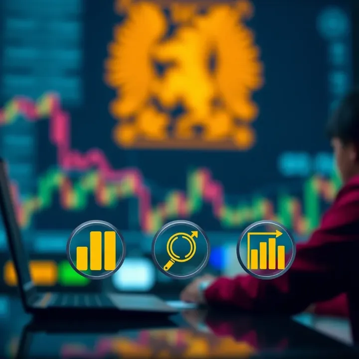 Illustration of risk management techniques and broker selection icons tailored for Nigerian forex traders