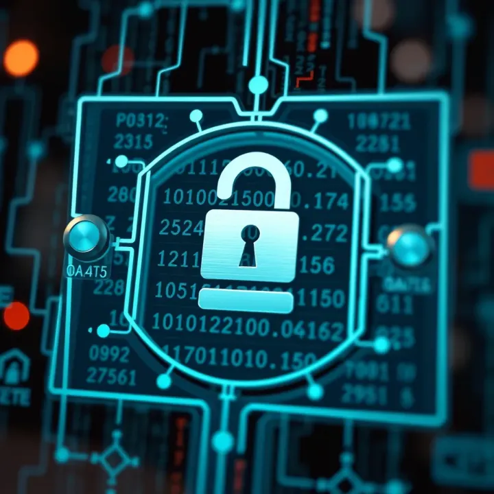 Visual representation of secure authentication practices in digital login frameworks