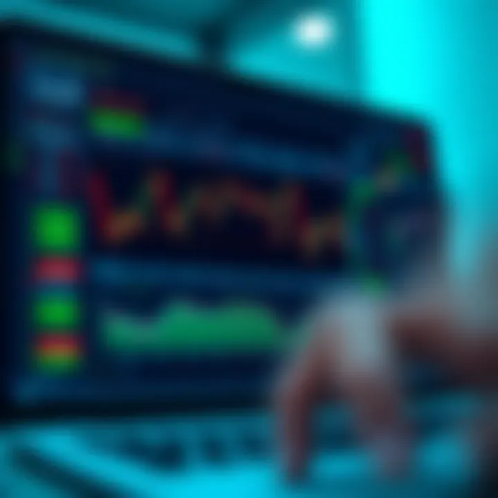 Interface showing dashboard of a crypto trading bot with charts and performance metrics