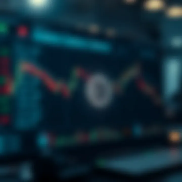 Secure digital interface displaying cryptocurrency trading security features