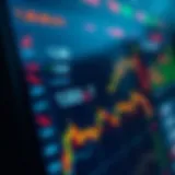 Overview of forex trading app interface displaying currency exchange rates and charts