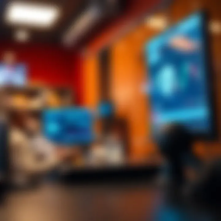 Illustration of a secure digital environment highlighting protection and user-friendly design for trading apps