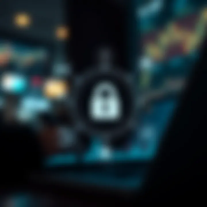 Secure online payment methods and security icons related to forex trading