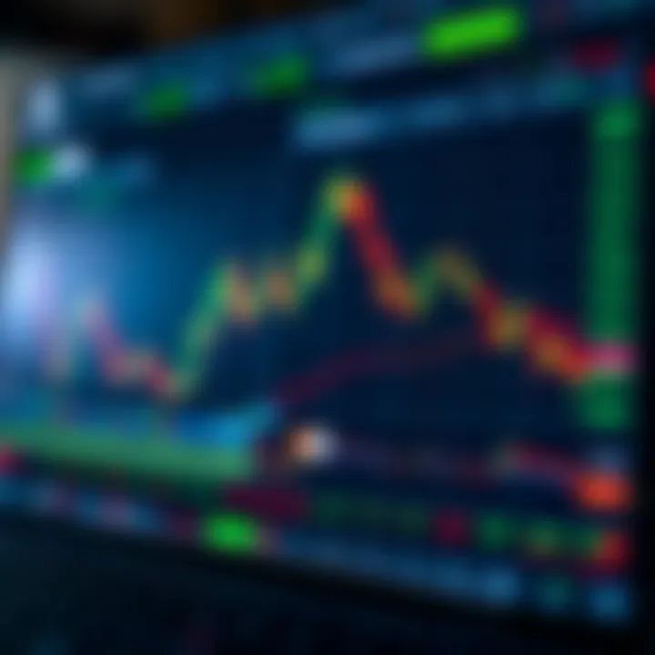 Dashboard displaying cryptocurrency price charts and trading options on a Nigerian platform