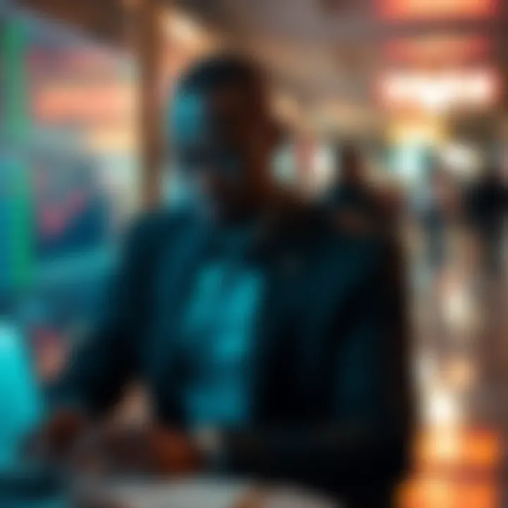 Visual representation of risk management techniques and psychological discipline for forex trading in Nigeria