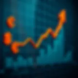 Graph showing upward trend with currency symbols and Nigerian naira signs