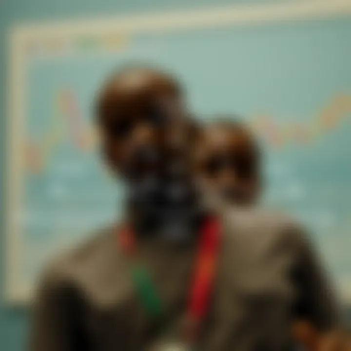 Visual representation of risk identification, assessment, monitoring, and mitigation within Nigerian economic and regulatory context