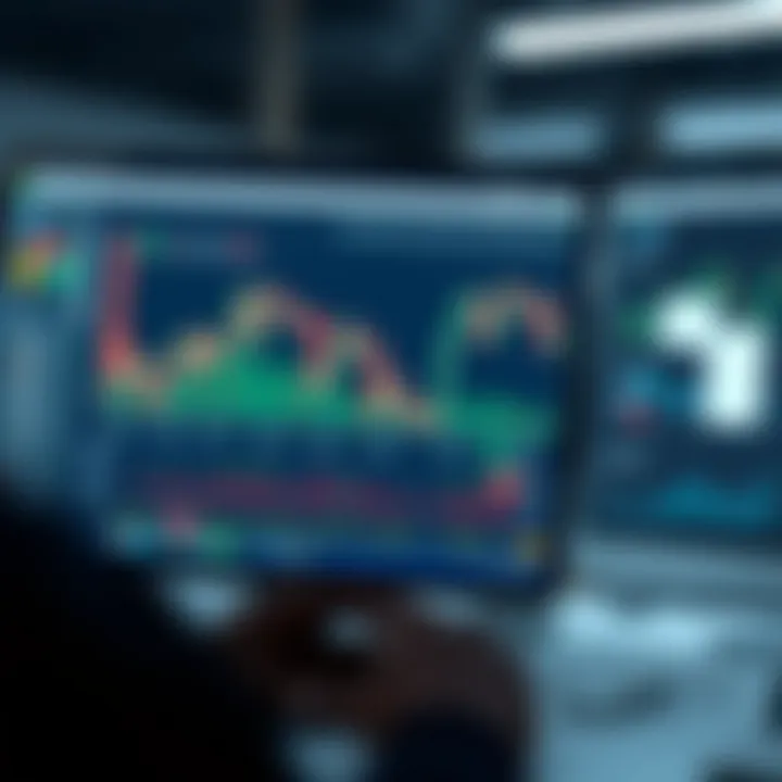 Visual of a secure online platform interface used for funding and managing a forex trading account