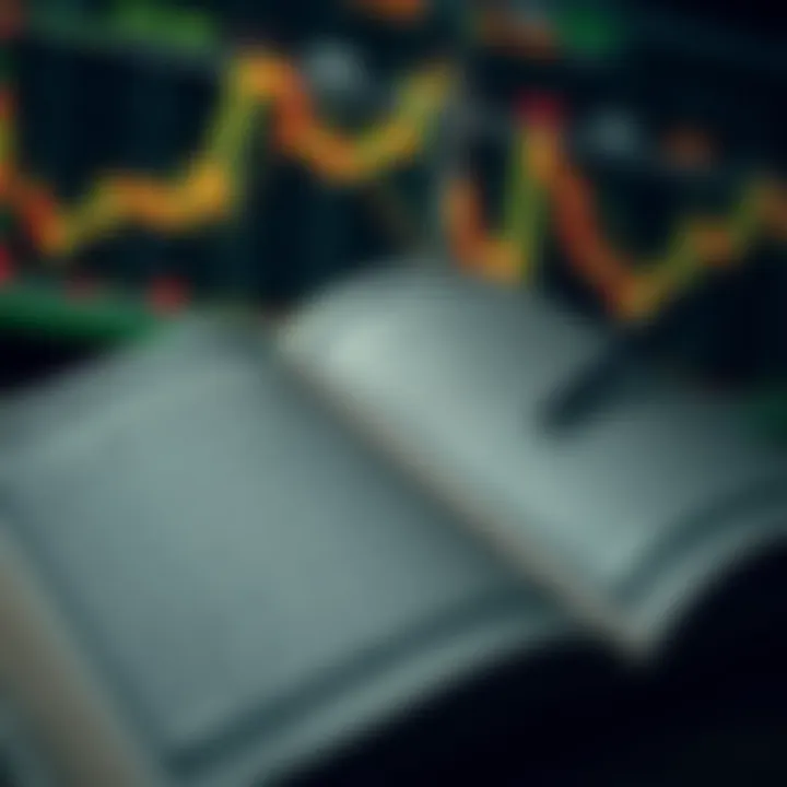 Quranic text alongside forex trading charts and ethical guidelines