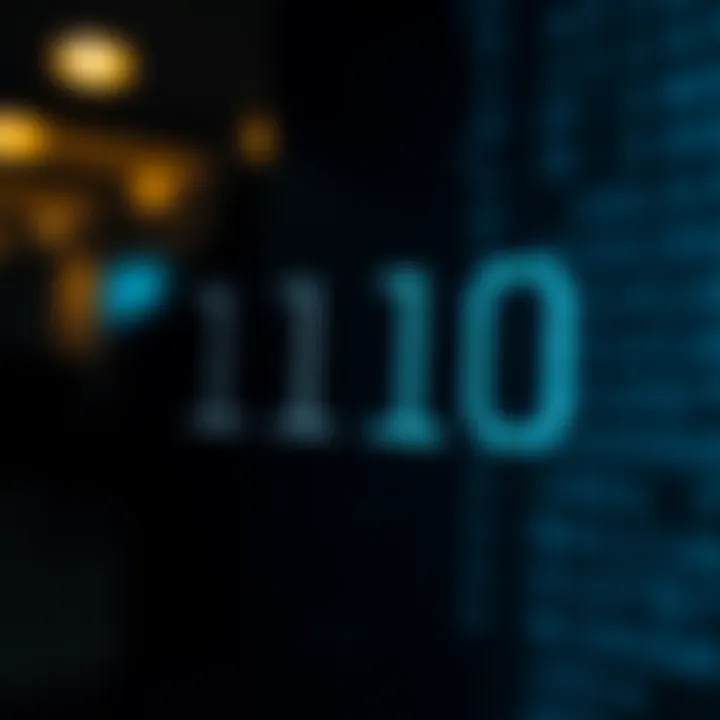 Diagram illustrating the addition of two binary digits with carry-over explanation