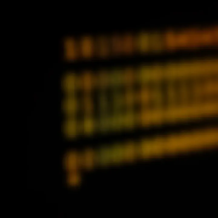Example showing the addition of multiple binary numbers with highlighted carry and sum bits