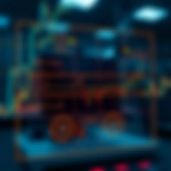 Diagram illustrating the operation of automated trading systems in binary options