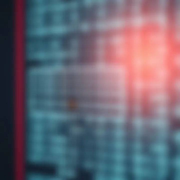 Diagram illustrating binary number system with zeros and ones arranged in columns representing place values