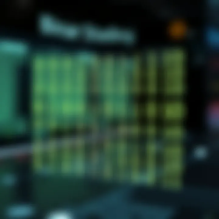 Diagram illustrating the binary number system with zeros and ones interconnected