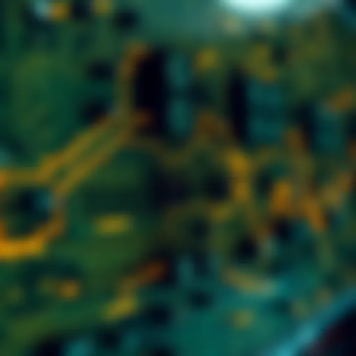 Visualization of digital circuits demonstrating error detection and data encoding