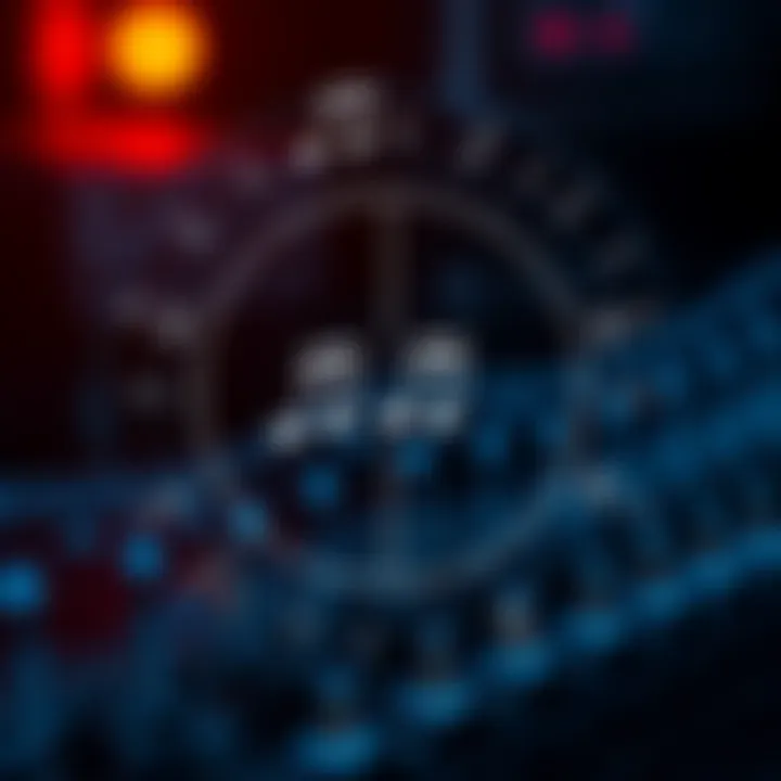 Diagram illustrating the two contrasting sections of binary form in music composition