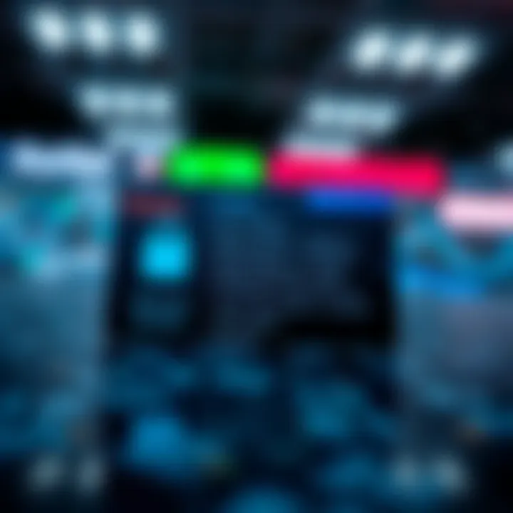 Conceptual digital layout showing secure data encoding on an identification card