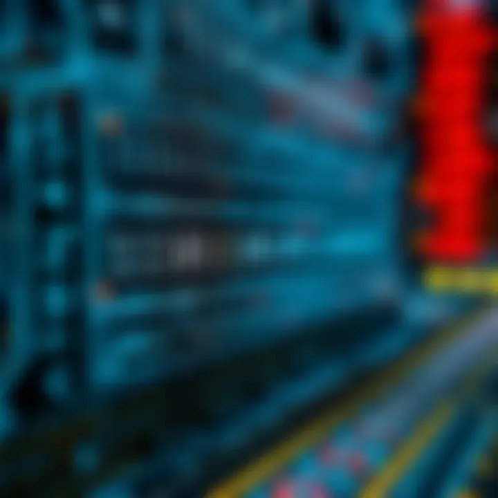 Diagram illustrating binary data representation in computing hardware