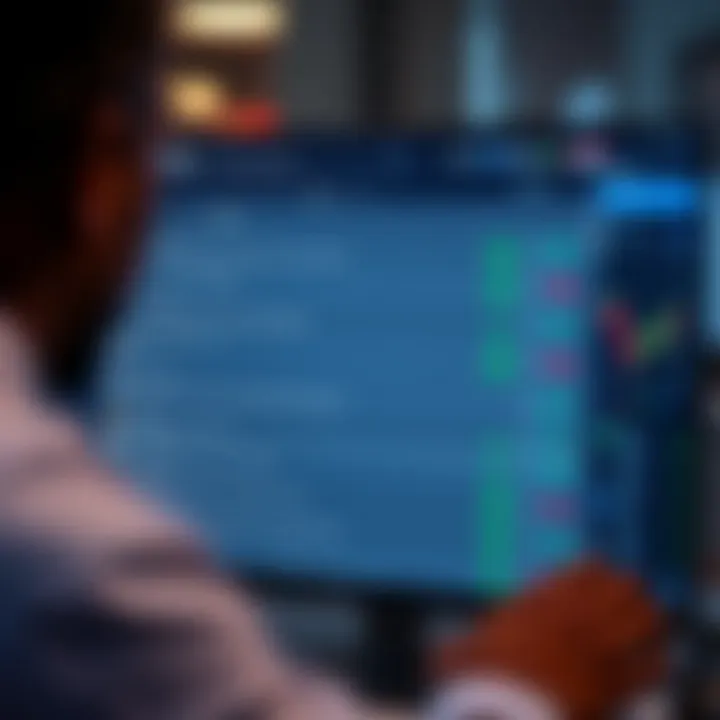 Interactive Binary Options Trading Forum Interface A digital forum interface showing discussions about binary options trading strategies