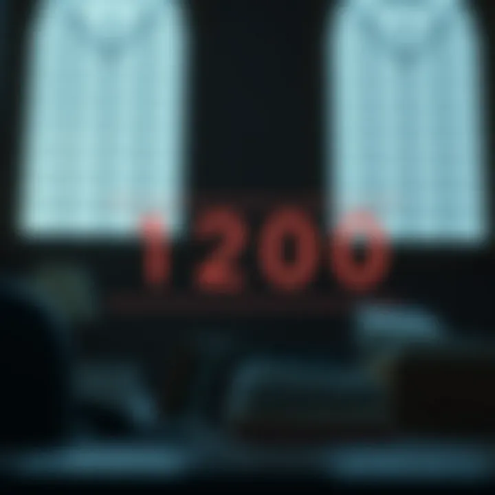 Diagram illustrating binary subtraction with borrowing between digits