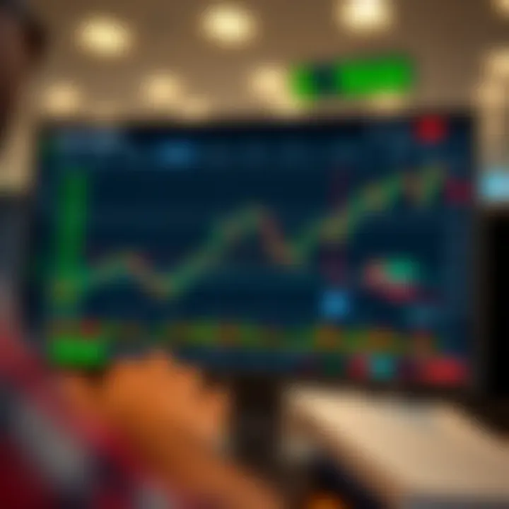 Detailed forex trading platform interface showing currency pairs and technical indicators