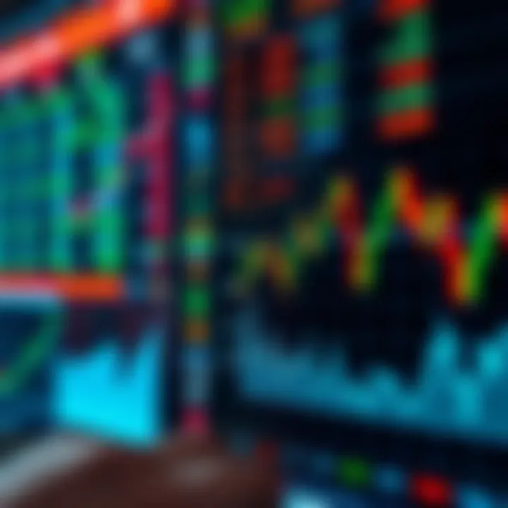 Illustration showing currency exchange symbols and digital graphs representing forex trading in Nigerian market