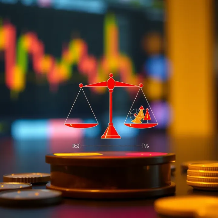 Illustration of risk management concepts showing portfolio balance and protective measures
