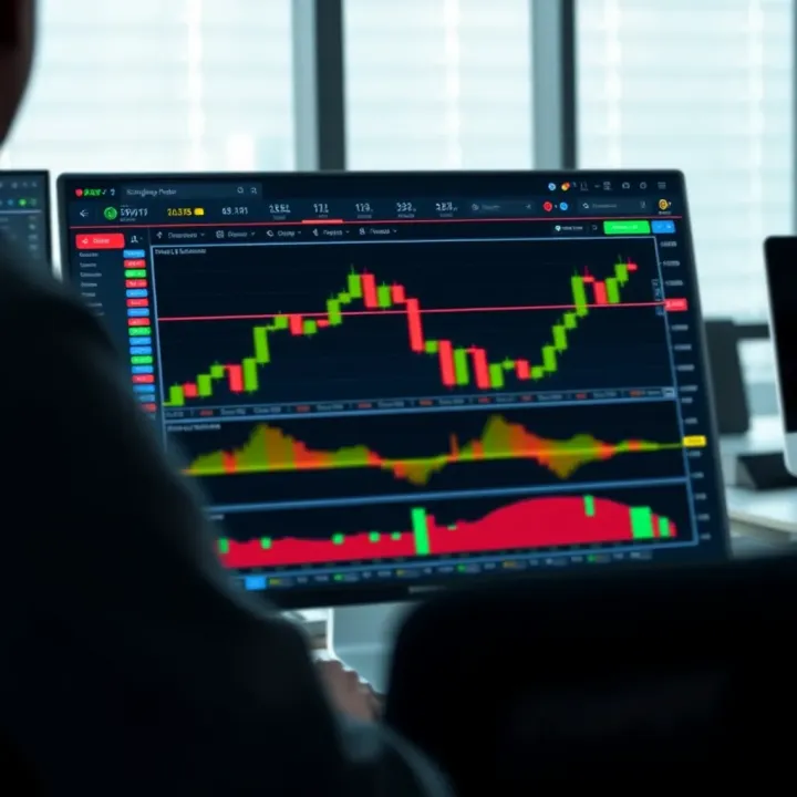 Screenshot showing interface of a beginner-friendly forex trading platform with clear charts and easy navigation