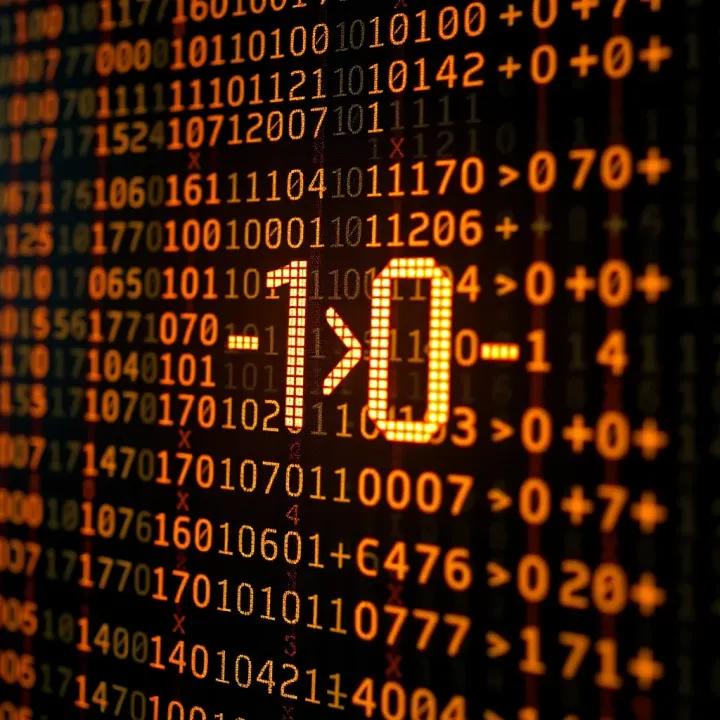 Visual example of converting a decimal fraction to binary format