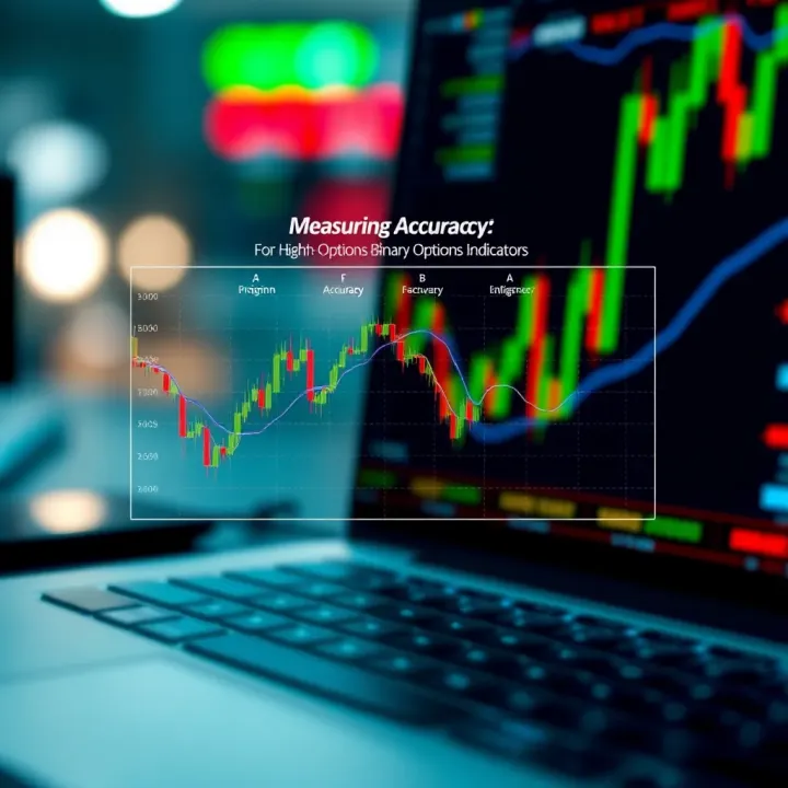 Diagram illustrating the evaluation metrics for binary options trading indicators
