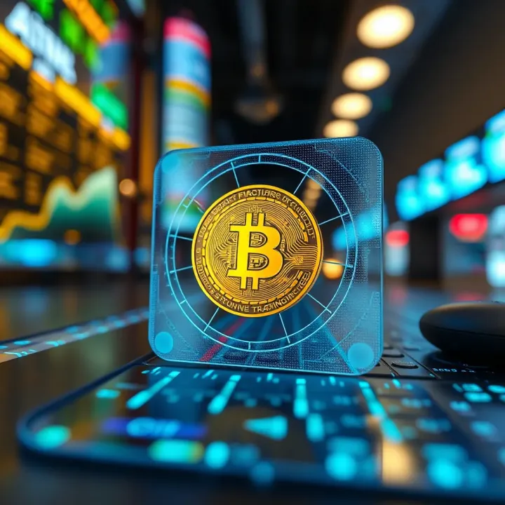 Visual representation of digital security elements protecting bitcoin transactions