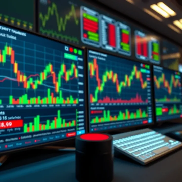Dashboard displaying forex trading tools including charts, indicators, and risk management features