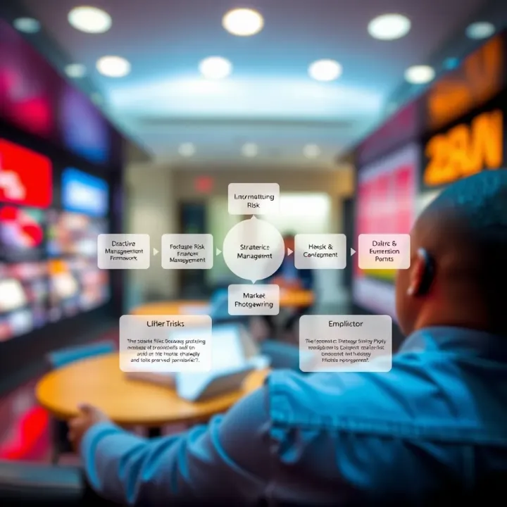 Diagram illustrating strategic risk management framework tailored for Nigerian business environment