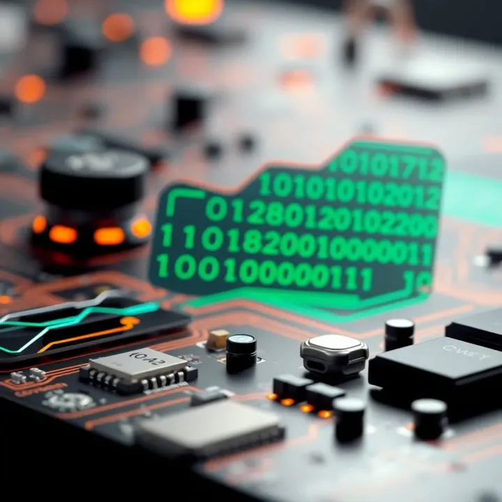 Diagram illustrating practical application of binary addition in digital circuits
