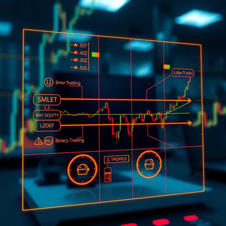 Diagram illustrating the operation of automated trading systems in binary options