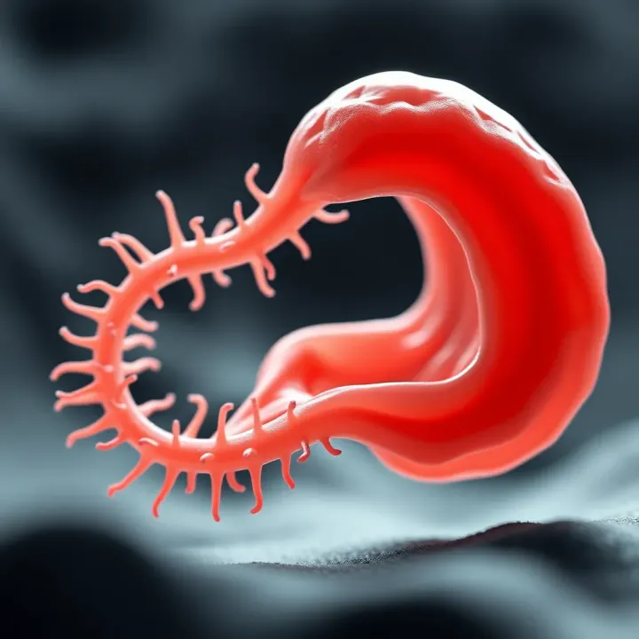 Diagram illustrating the stages of asexual reproduction in amoeba through binary fission