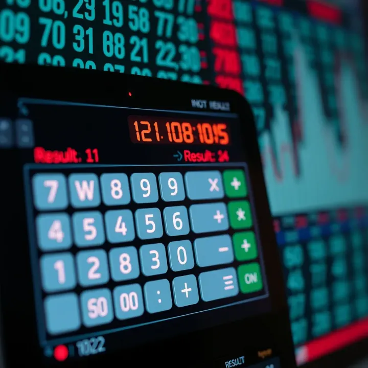 Screenshot of binary multiplication calculator interface showing input and result