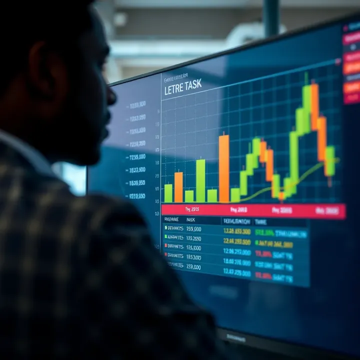 Chart depicting common strategies and risk factors in binary trading for Nigerian investors