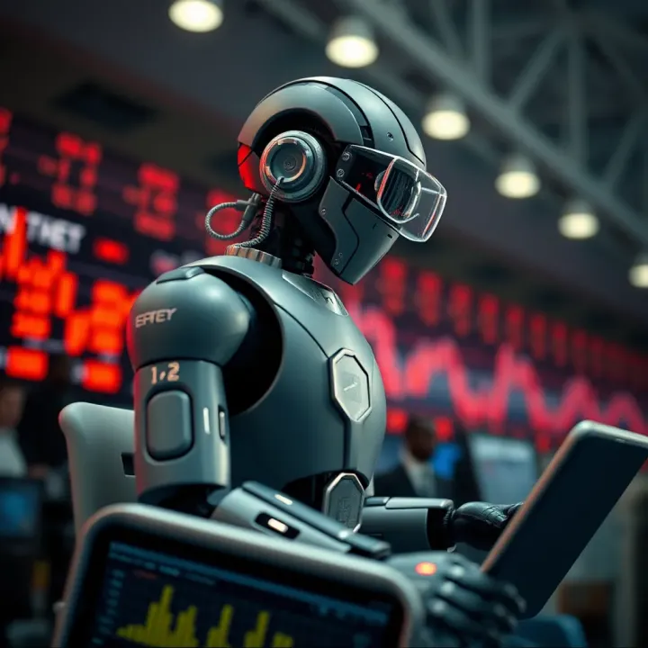 Chart showing benefits and risks of forex trading bots in Nigerian currency market