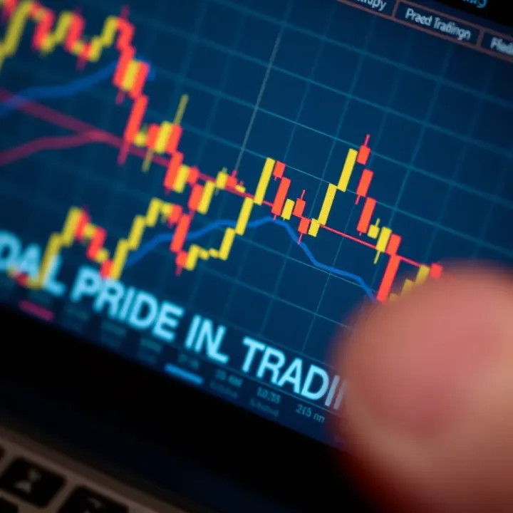 Chart showing a bullish reversal candlestick pattern with price movement indicating upward trend change